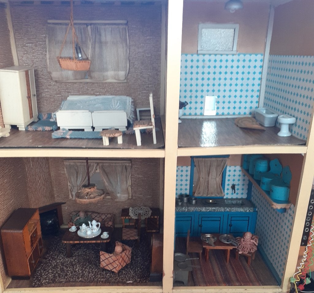 poppenhuis, Ophalen, Gebruikt, Poppenhuis