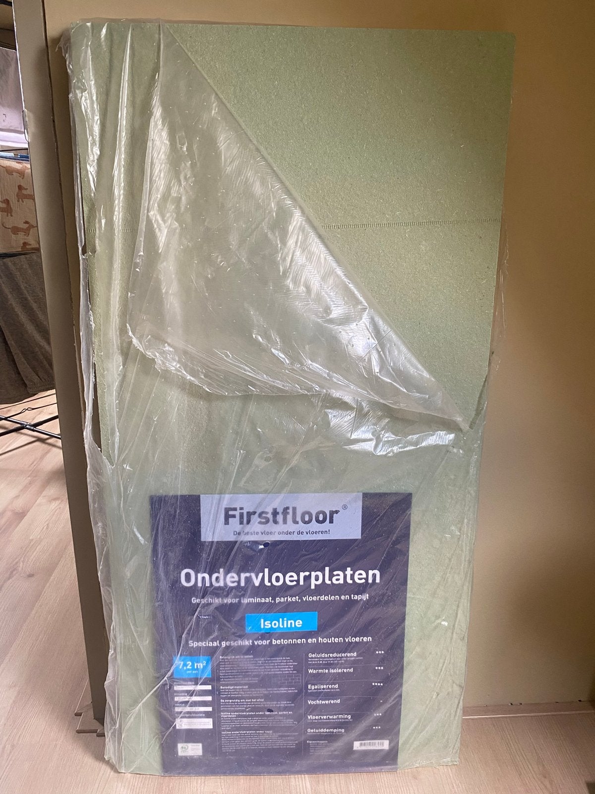 Gratis Firstfloor Isoline ondervloerplaten 7mm - 6 stuks, Doe-het-zelf en Verbouw, Ophalen, Overige materialen, 30 cm of meer
