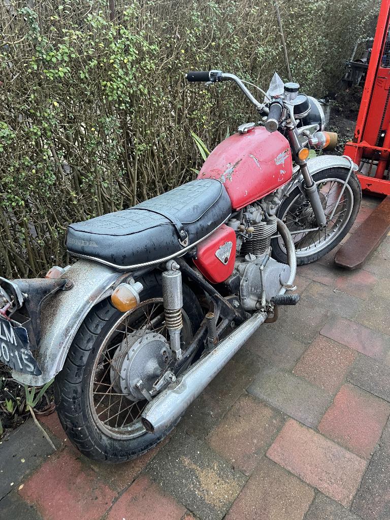 honda 450 2 cyl met speciaal blok, 450 cc, 2 cilinders, Toermotor