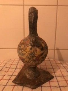 Griekse vaas met dolfijnenmotief, Antiek en Kunst, Ophalen of Verzenden