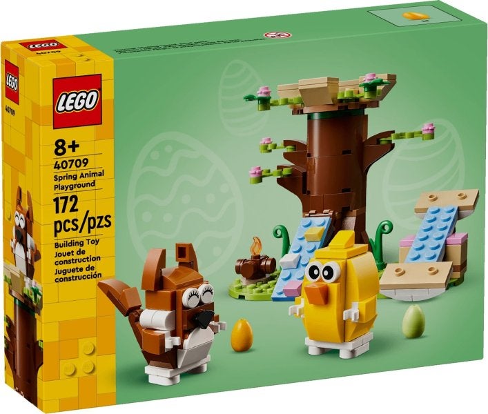Lego set 40709 Dierenspeeltuin in de lente, Overige thema's, Lego, Nieuw, Ophalen of Verzenden