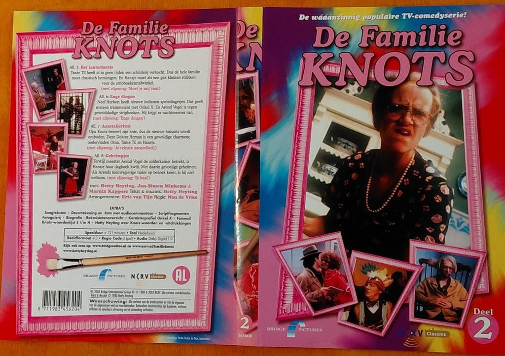 DVD De Familie Knots - Deel 2, Cd's en Dvd's, Ophalen of Verzenden