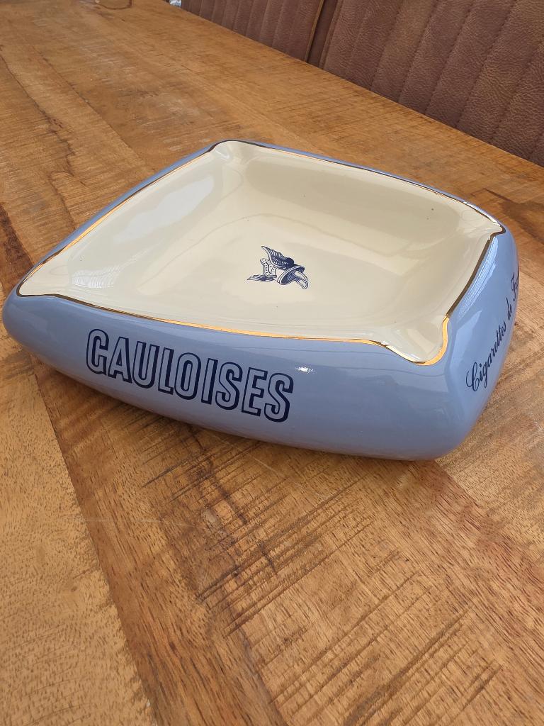 Vintage Gauloises asbak Moulin des Loups porselein, Verzamelen, Ophalen of Verzenden, Zo goed als nieuw, Gebruiksvoorwerp