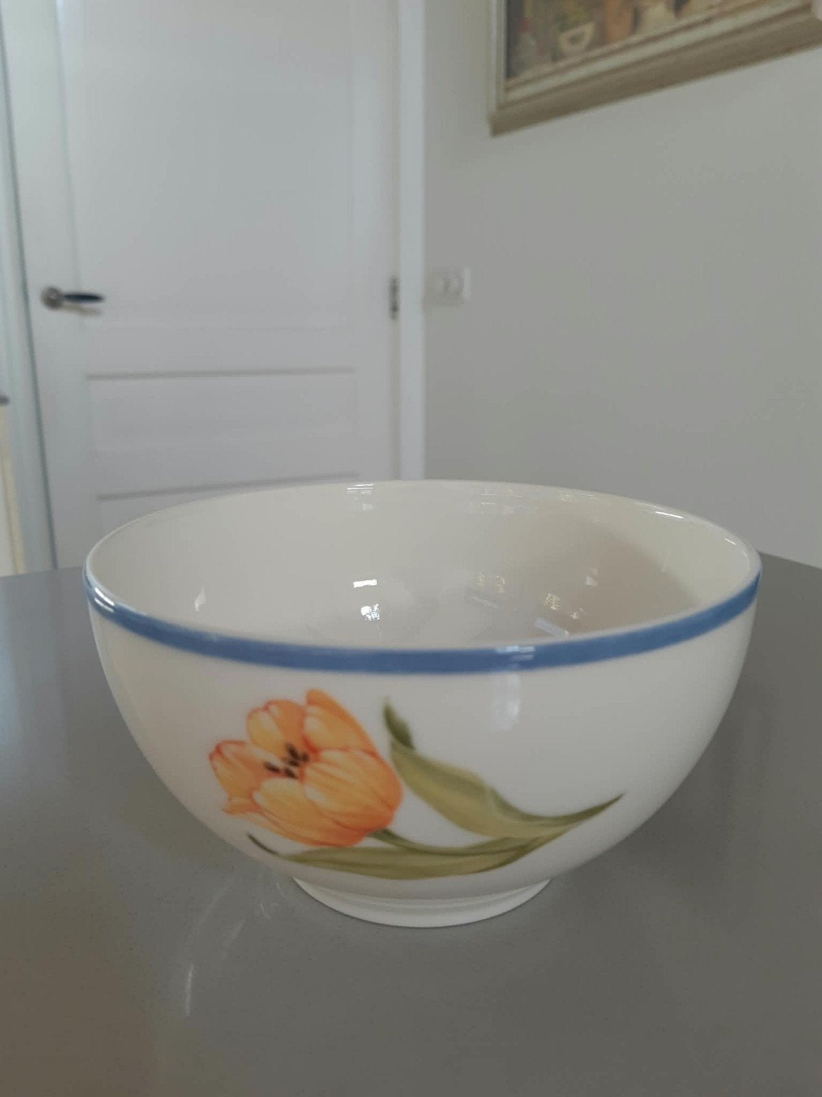 Kom Villeroy en Boch Flower Dream Tulp, Ophalen of Verzenden, Zo goed als nieuw, Kom(men), Overige stijlen