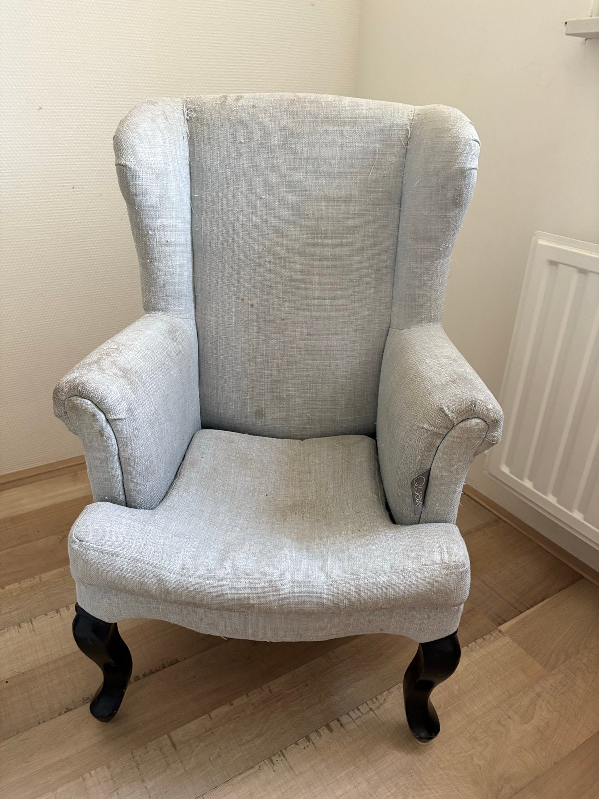 Quax Kinderfauteuil - Grijs, Gebruikt, Huis en Inrichting, Ophalen, Gebruikt, Eén, Stof