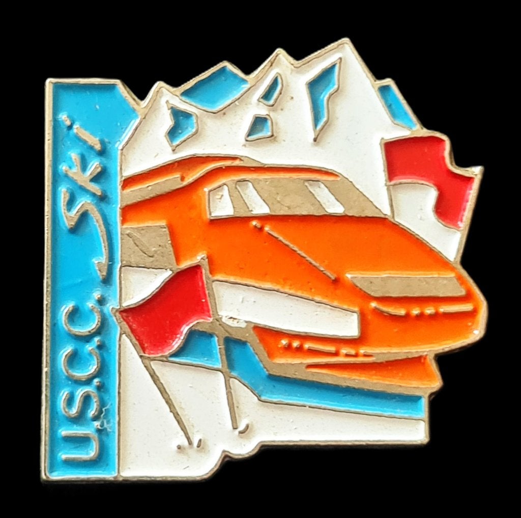 TGV U.S.C.C. Ski pin, Verzenden, Nieuw, Transport, Speldje of Pin
