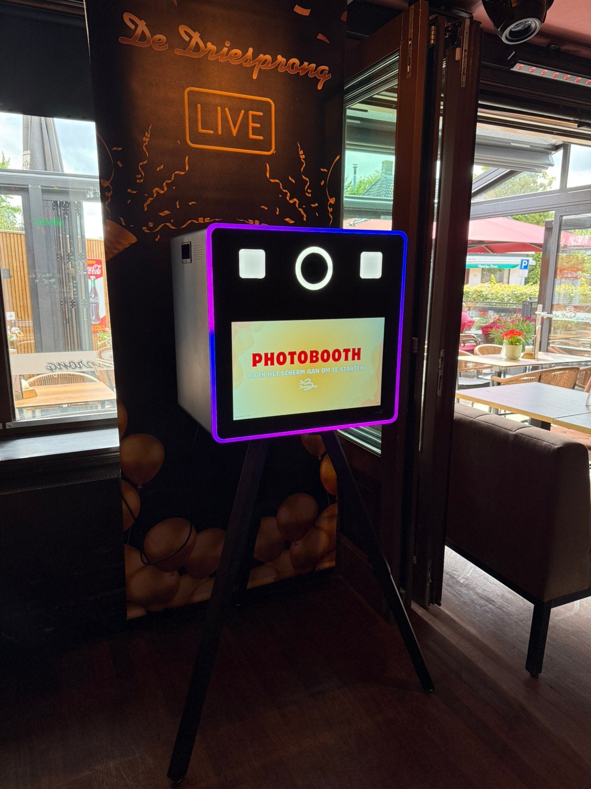 PHOTOBOOTH VERHUUR! Service & kwaliteit! Zorgeloos huren., Hobby en Vrije tijd, Feestartikelen, Ophalen, Nieuw
