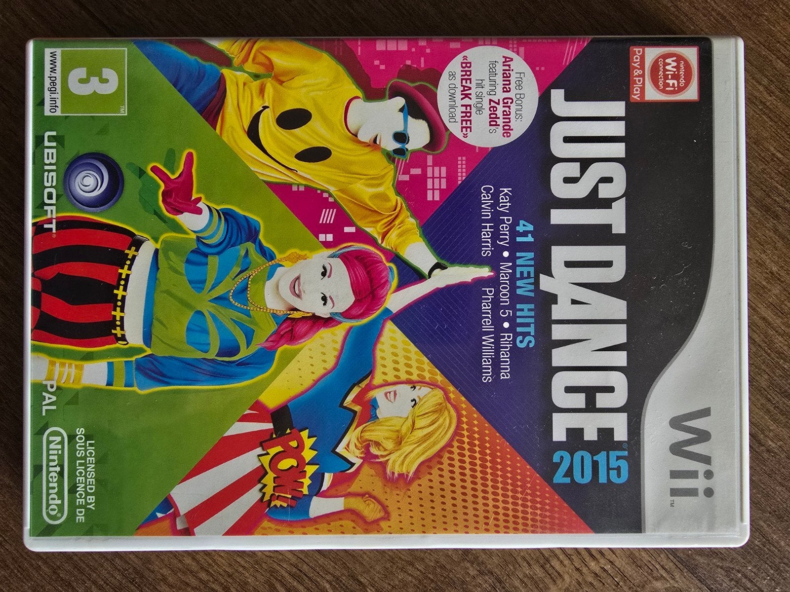 Wii just dance 2015, Spelcomputers en Games, Muziek, Ophalen of Verzenden, Zo goed als nieuw, 3 spelers of meer