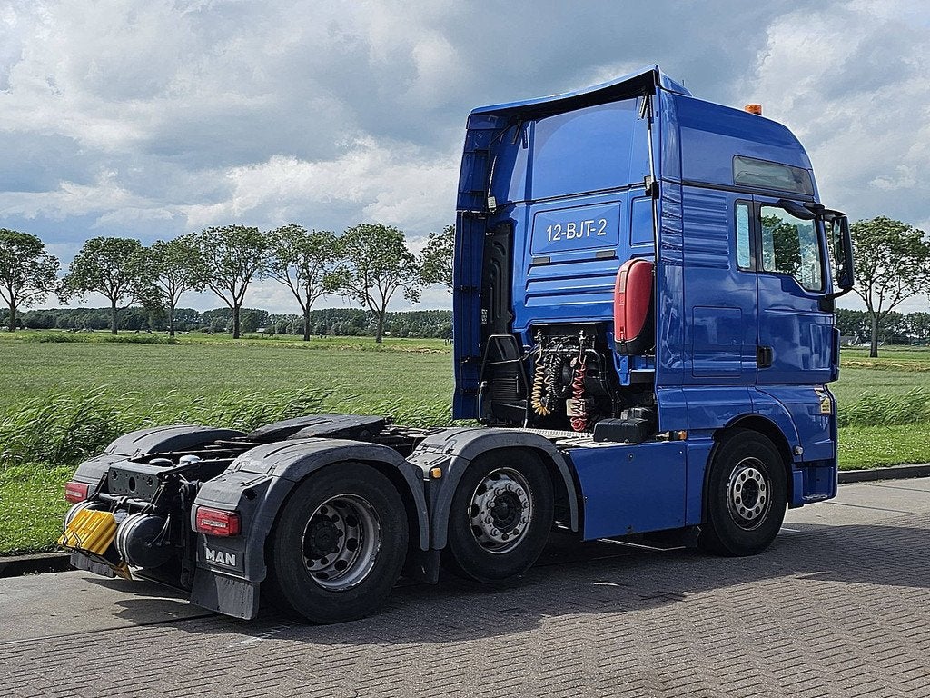 M.A.N. 26.460 TGX xxl 6x2/4 adr prep., Automaat, 460 pk, Euro 6, Blauw