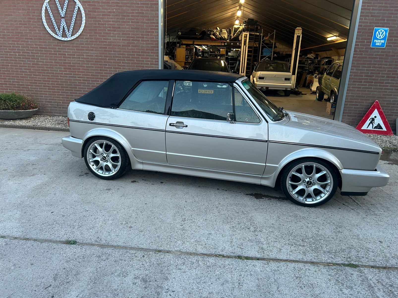 Volkswagen Golf  Cabriolet 1987, Auto's, 4 stoelen, 1200 kg, Handgeschakeld, 500 kg