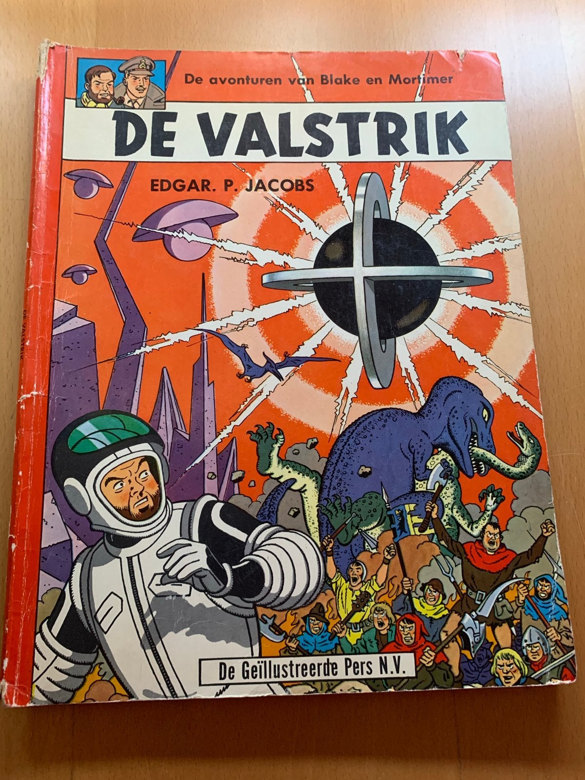 Blake en Mortimer: De Valstrik (1962), Eén stripboek, Ophalen of Verzenden, Gelezen
