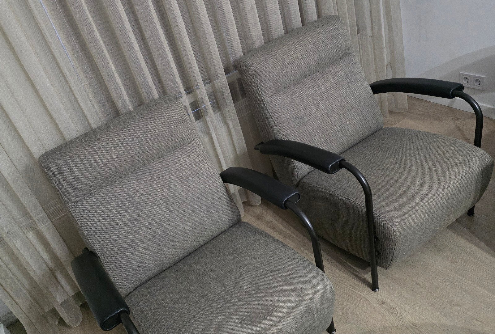 Leolux Scylla High Soft fauteuil, Ophalen, Leolux, Artifort, Dutch Design, 75 tot 100 cm, Zo goed als nieuw