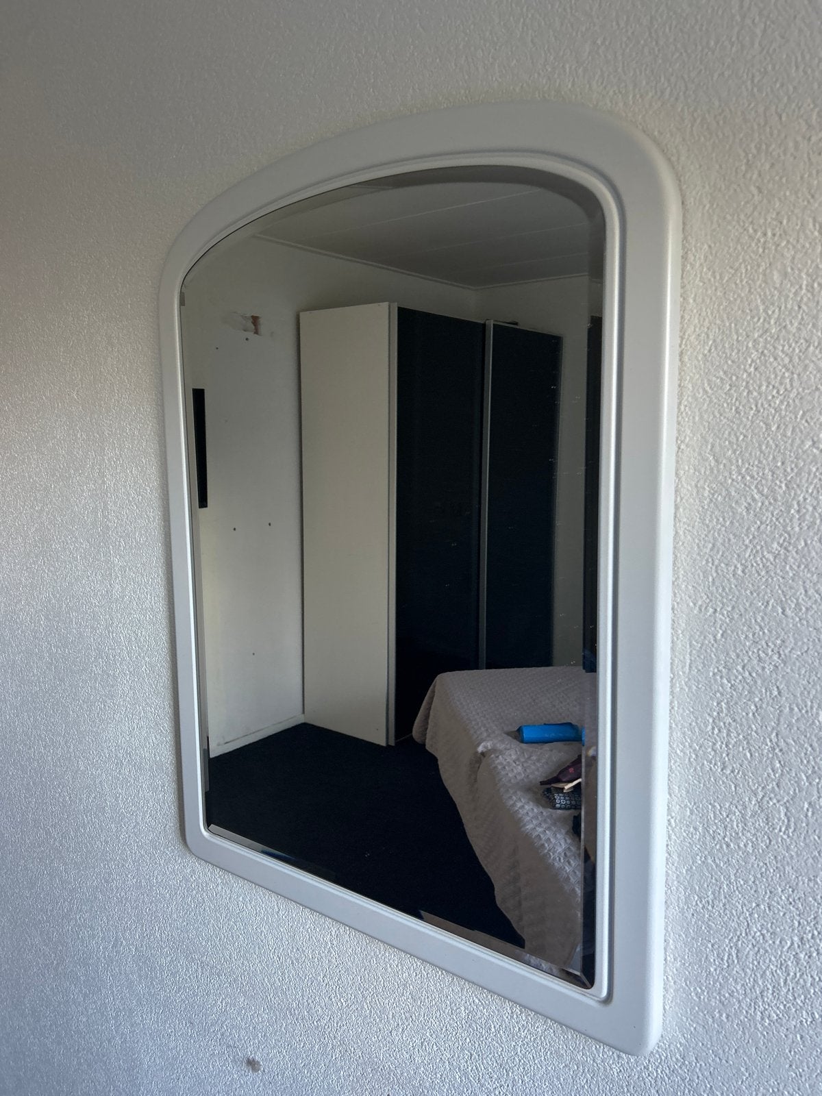 Gratis spiegel H 90 cm B 70 cm, Ophalen, Gebruikt, Minder dan 100 cm, Rechthoekig