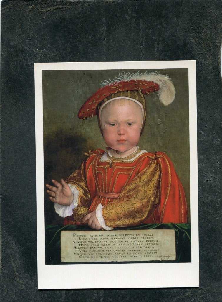 Ansicht Hans Holbein - Portrait of Edward, Prince of Wales, Verzenden, 1980 tot heden, Ongelopen, Overige thema's