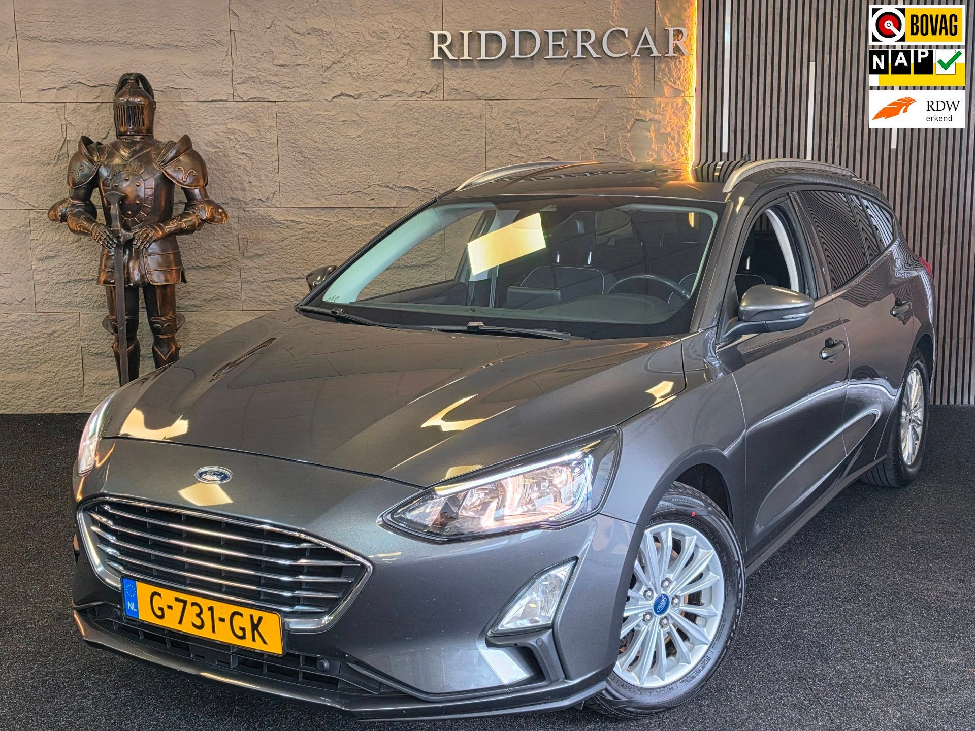 Ford Focus Wagon 1.0 EcoBoost Titanium Business|GARANTIE|NAP, 125 pk, Gebruikt, Origineel Nederlands, 3 cilinders
