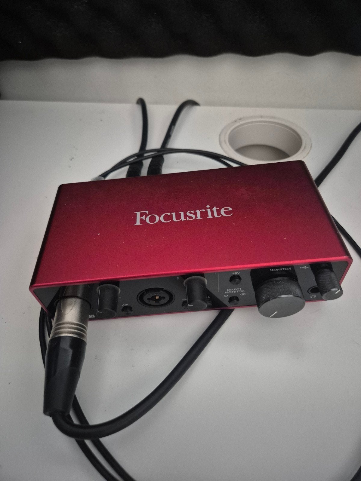 Focusrite Scarlett 2i2 Audio Interface, Ophalen, Zo goed als nieuw