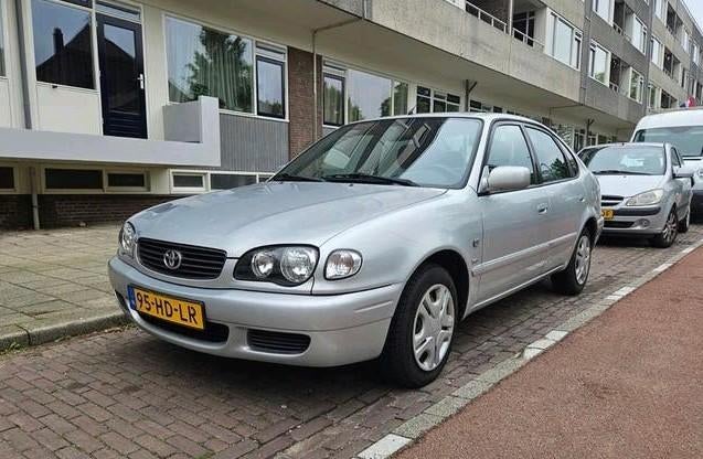 Toyota Corolla 1.6 LB Linea Terra 2001 Grijs, Auto's, Toyota, Particulier, Corolla, ABS, Airbags, Bluetooth, Elektrische buitenspiegels