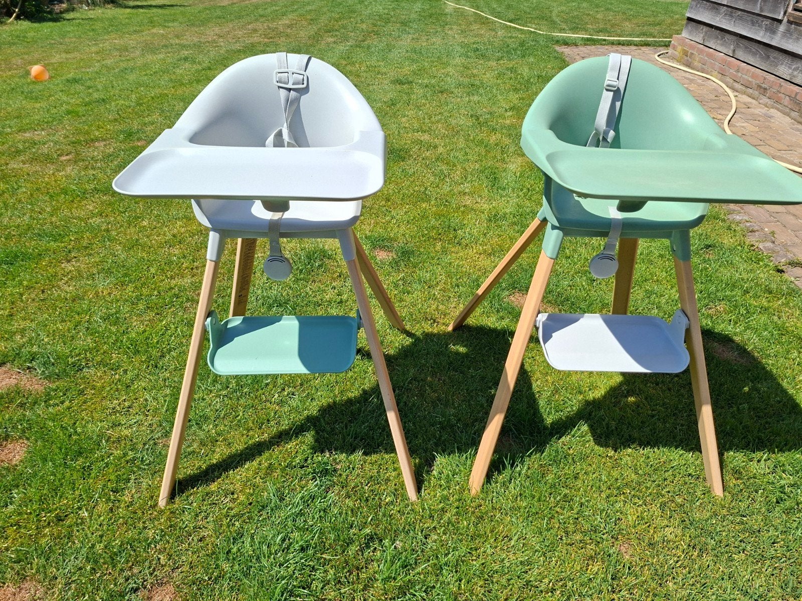 stokke 2x Kinderstoel, Ophalen of Verzenden, Zo goed als nieuw, Overige typen, Gordel(s)