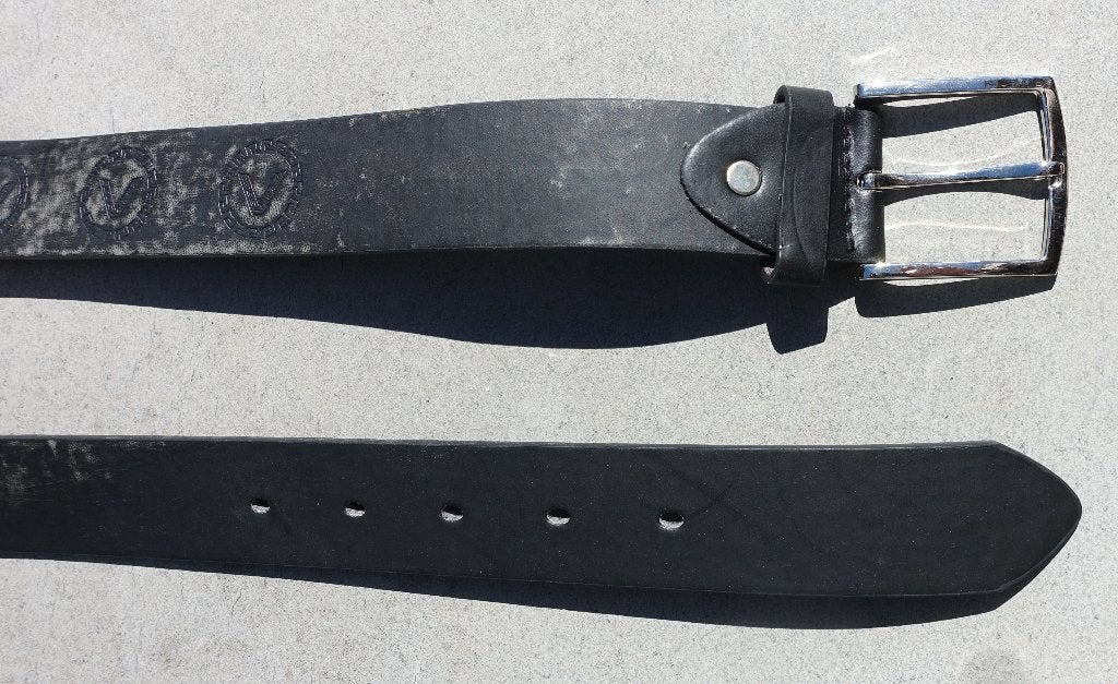 unisex broekriem WTB116 / 110 x 3,7 cm - nieuw, Zwart, Nieuw, Tailleriem, Ophalen of Verzenden