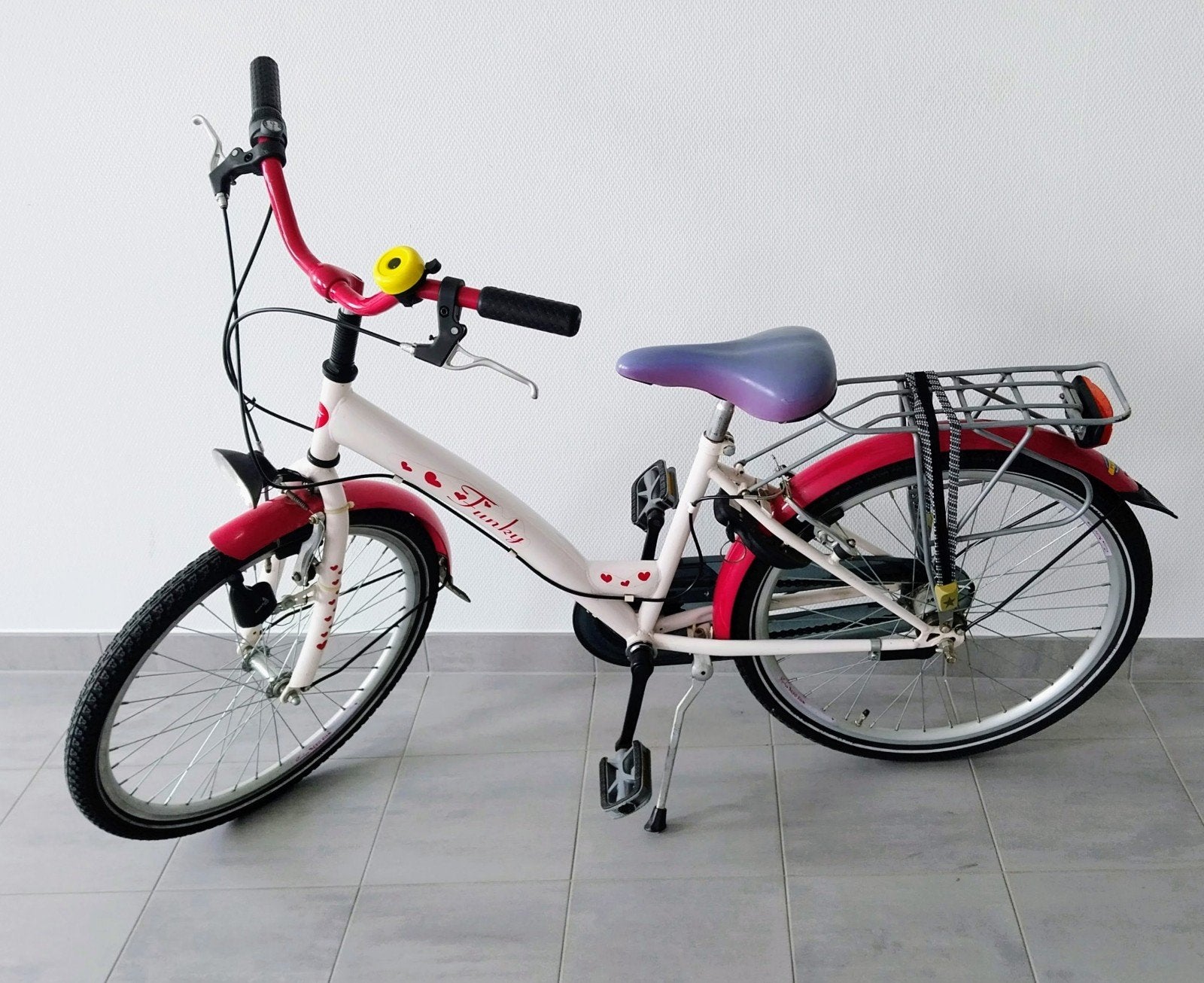 Meisjesfiets 24 inch  8-10 jaar., Ophalen, Zo goed als nieuw, 24 inch, Versnellingen