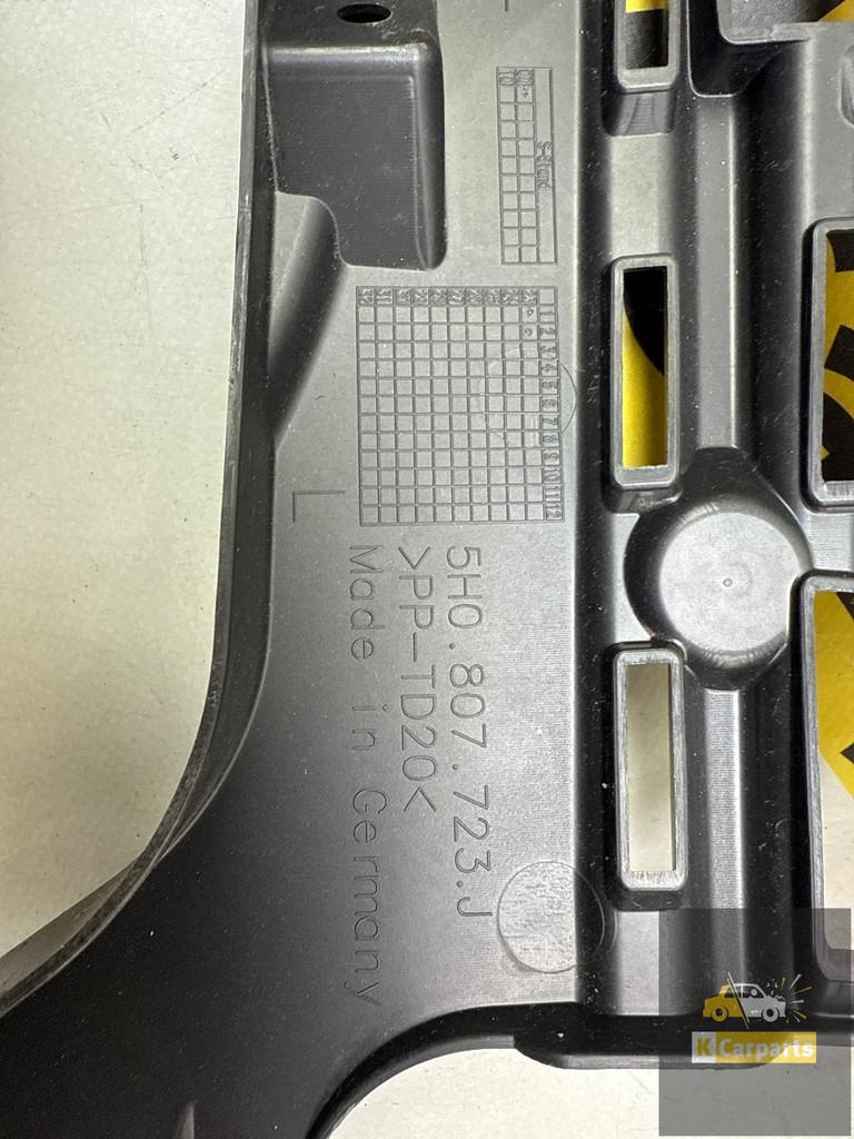 Golf 8 Bumperhouder Links 5H0807723J bumper Steun, Gebruikt, Volkswagen, Volkswagen AG, Voor