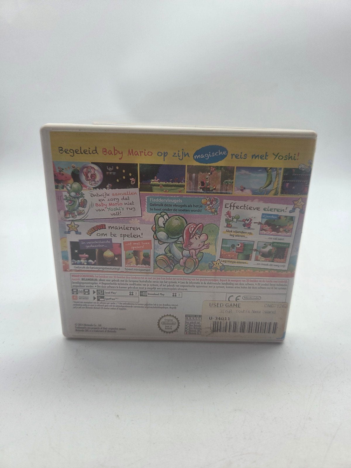 Yoshi's New Island - Nintendo 3DS, Nintendo, 1 speler, Zo goed als nieuw, Vanaf 3 jaar