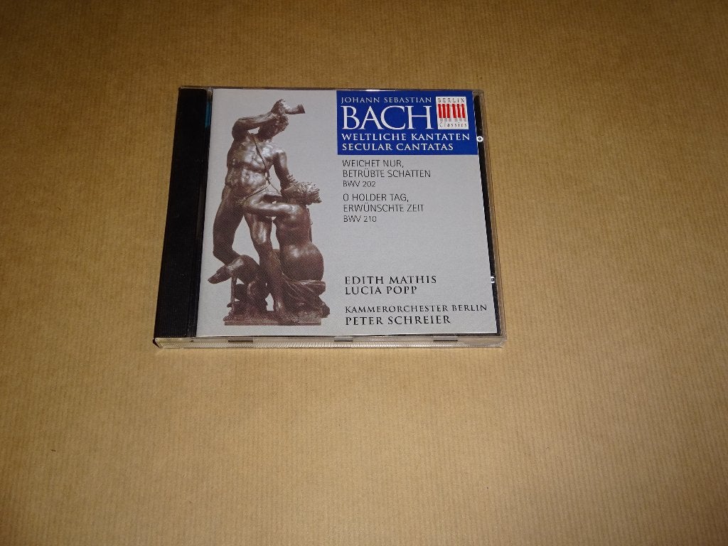CD Bach Weltliche Kantaten Secular Cantatas, Ophalen of Verzenden, Classicisme, Gebruikt, Kamermuziek
