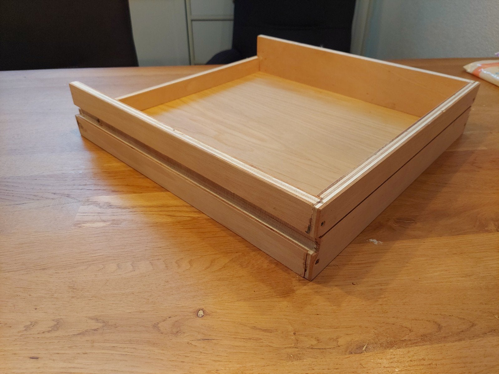 Houten besteklade voor Hobby caravan., Caravans en Kamperen, Ophalen of Verzenden, Nieuw