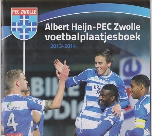Voetbal Stickers PEC Zwolle 2013-2014, Verzenden, Zo goed als nieuw, Overige binnenlandse clubs, Poster, Plaatje of Sticker