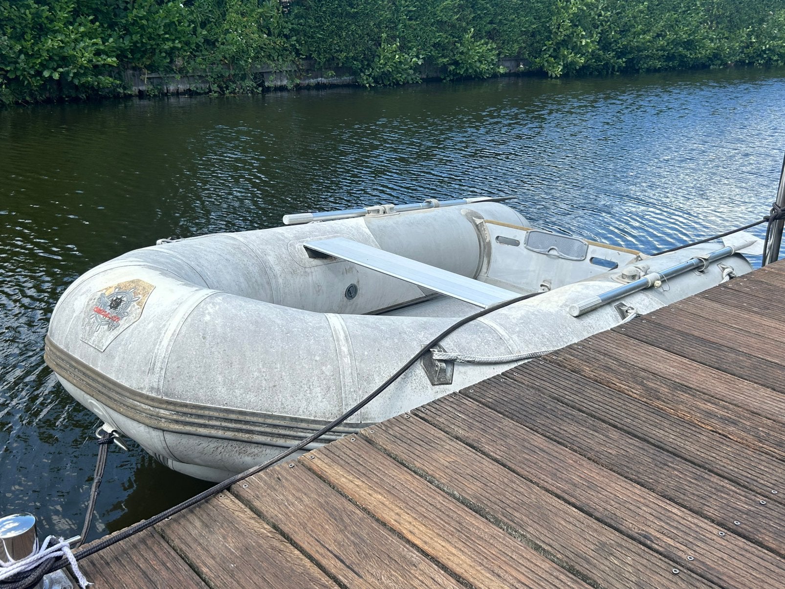 Rubberboot 2,70 m Osculati. Op te halen in Loosdrecht., Airdeck, Gebruikt, 3 m, Peddels