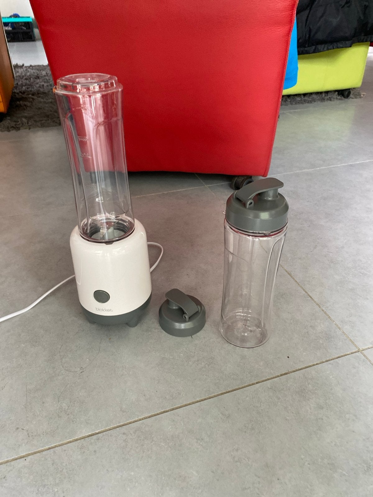 Blokker Blender To Go BL-13301 - Wit, Witgoed en Apparatuur, Ophalen of Verzenden, Zo goed als nieuw, Blender to go