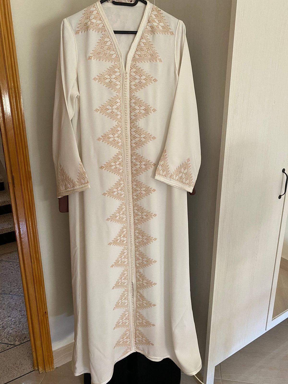 Klassieke hennajurk/marokkaanse jurk, Kleding | Dames, Maat 38/40 (M), Overige typen, Blauw, Ophalen of Verzenden