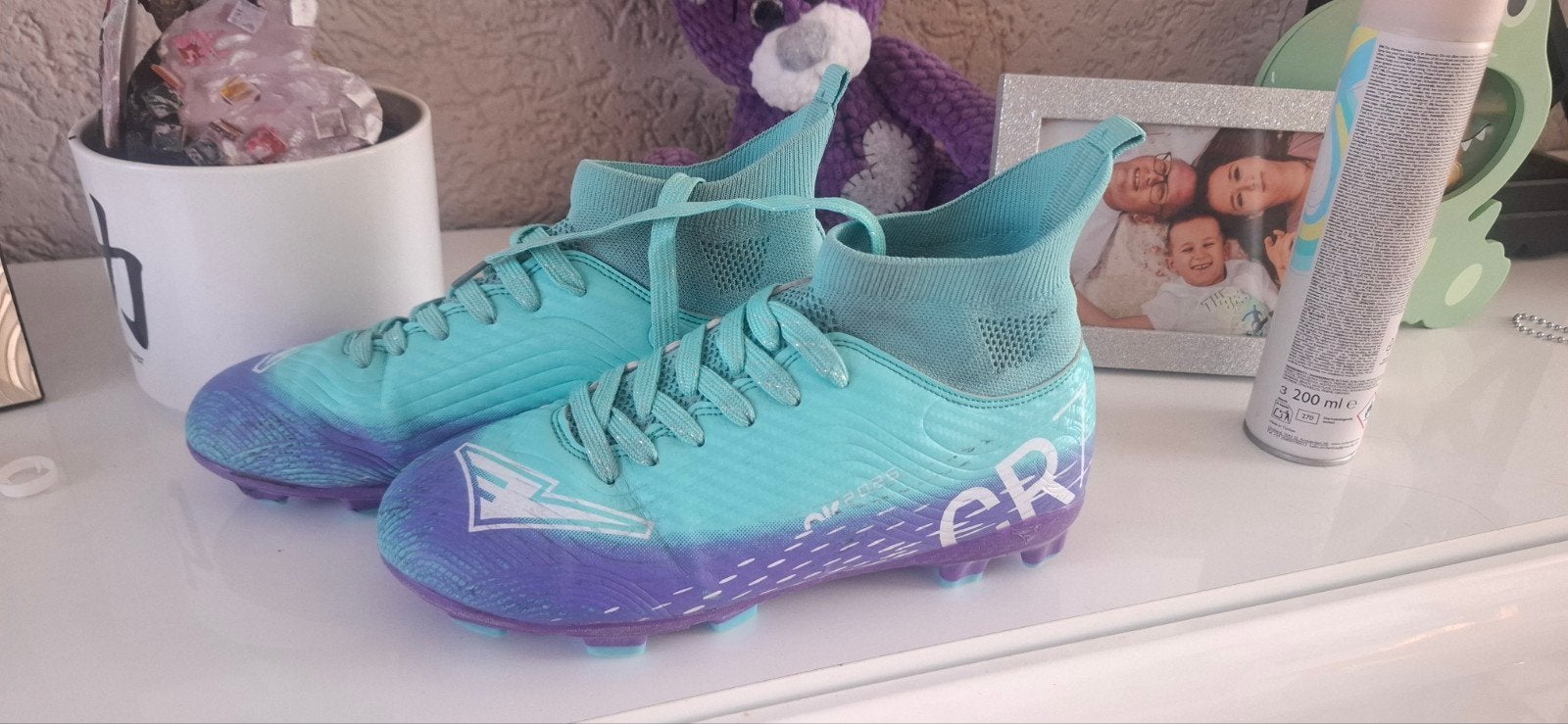 Voetbalschoenen CR7 - Maat 35, Ophalen, Maat XS of kleiner, Schoenen, Zo goed als nieuw