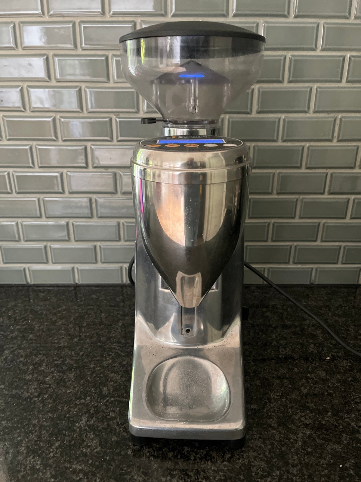 Quamar Q50S Koffiemolen, Witgoed en Apparatuur, Koffiezetapparaten, Overige modellen, 10 kopjes of meer, Zo goed als nieuw, Koffiebonen