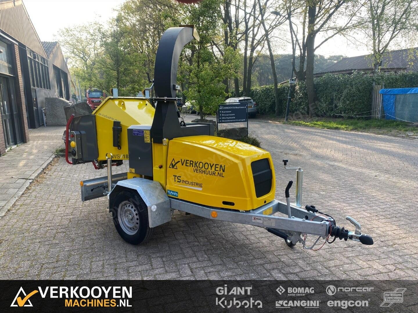 2022 TS Industrie WS/18D 35pk Versnipperaar / Hakselaar VV12, Hakselaar