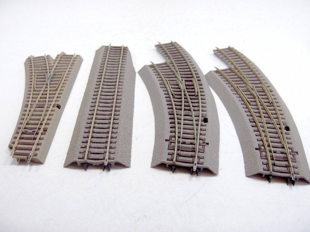 Setje Roco Line rails-wissels, Ophalen, Gelijkstroom, Nieuw, Rails