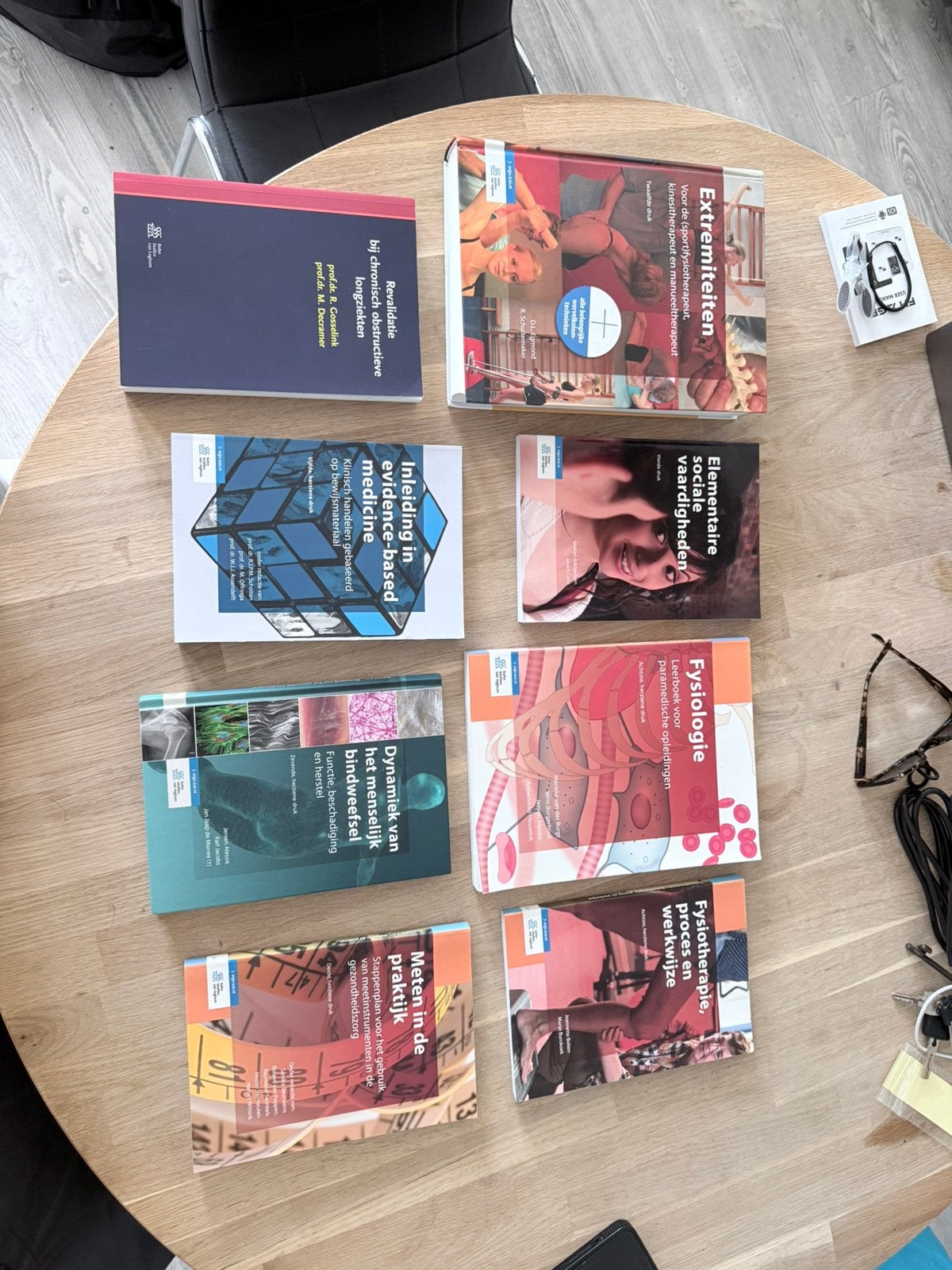 Boeken voor de opleiding tot fysiotherapeut!, Ophalen of Verzenden, Zo goed als nieuw, Overige niveaus