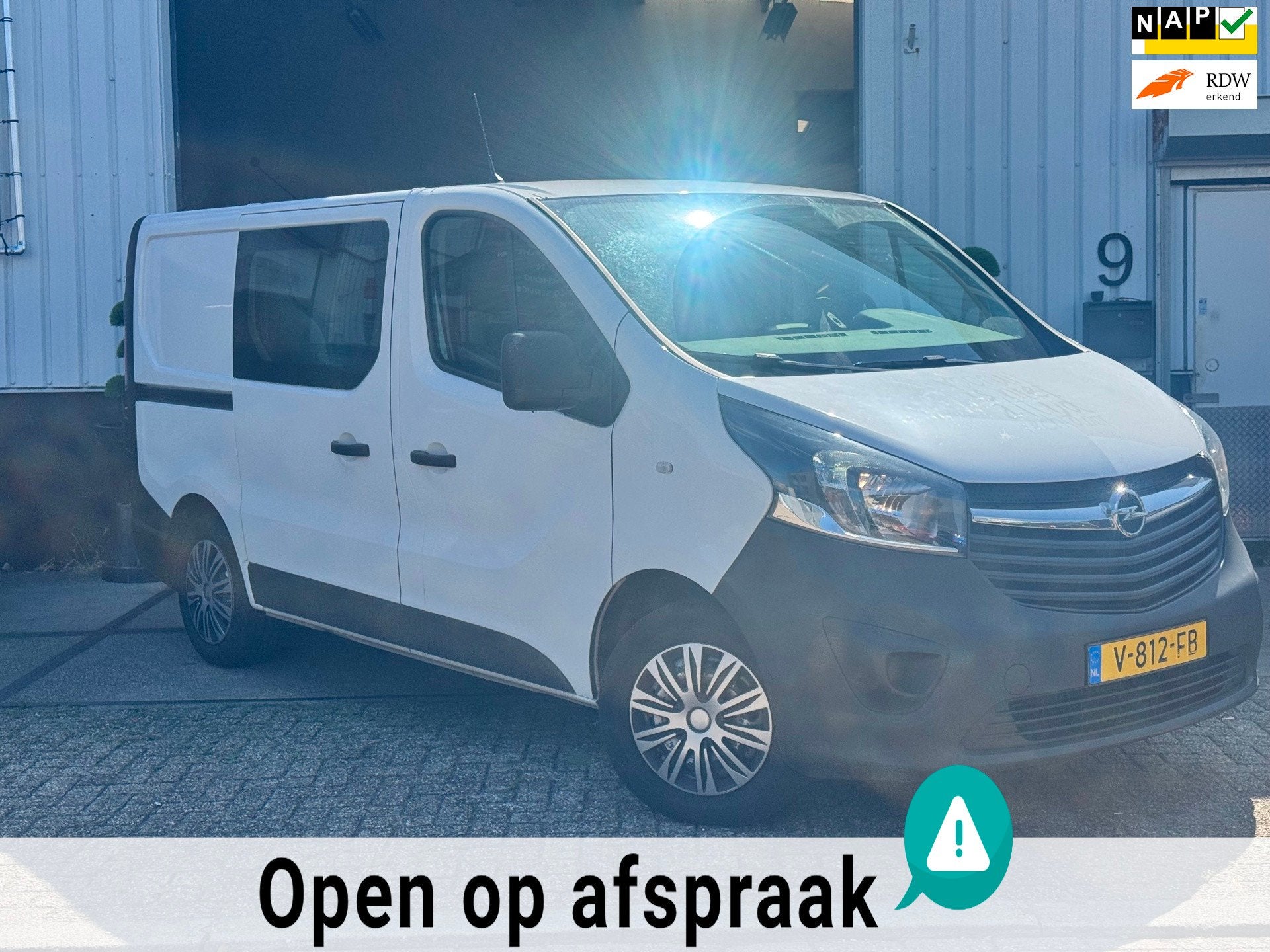Opel Vivaro 1.6 | CDTI | L1H1 | Edition | Dubbel Cabine | Ai, Auto's, Bestelauto's, Voorwielaandrijving, Gebruikt, Origineel Nederlands