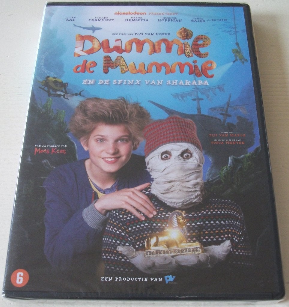 Dvd *** DUMMIE DE MUMMIE *** En de Sfinx van Shakaba *NIEUW*, Nederlands, Ophalen of Verzenden, Vanaf 6 jaar, Nieuw in verpakking