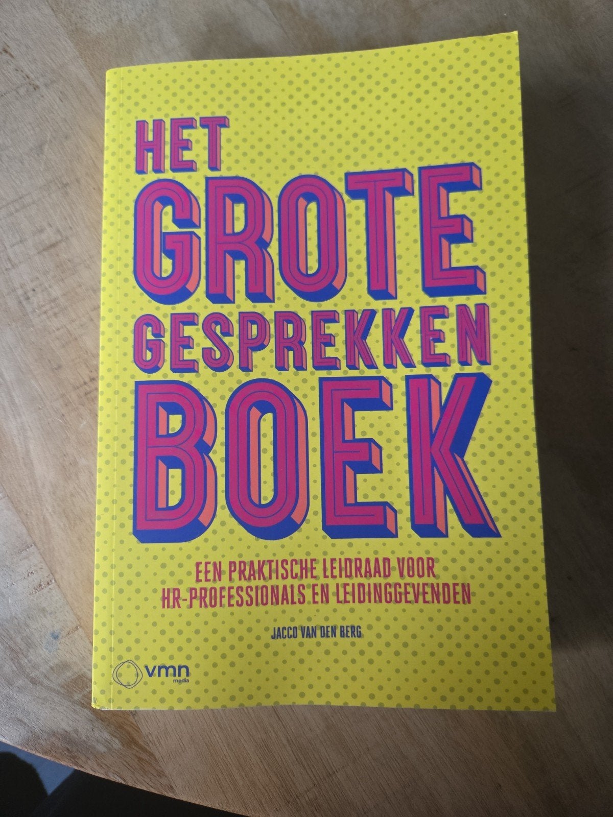 Het Grote Gesprekken Boek - Jacco van den Berg, Boeken, Nieuw, HBO, Ophalen of Verzenden, Jacco van den Berg