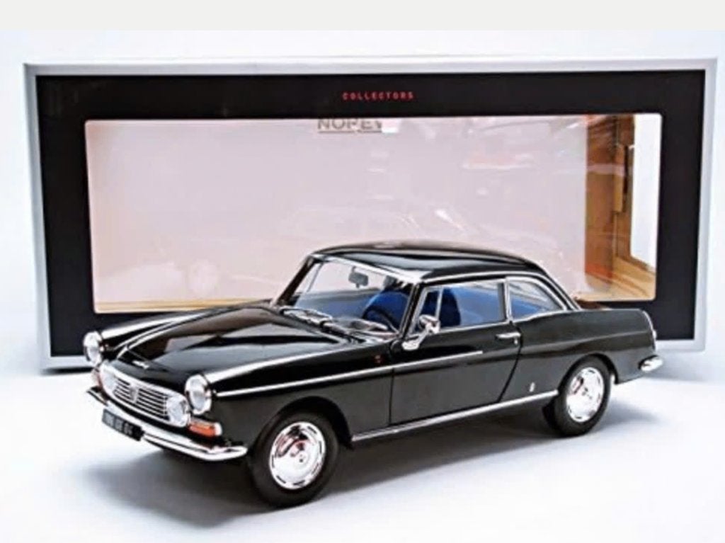 Peugeot 404 Coupe 1967 ZWART schaal 1/18 NOREV ref: 184778, Ophalen of Verzenden, Nieuw, Auto, Norev