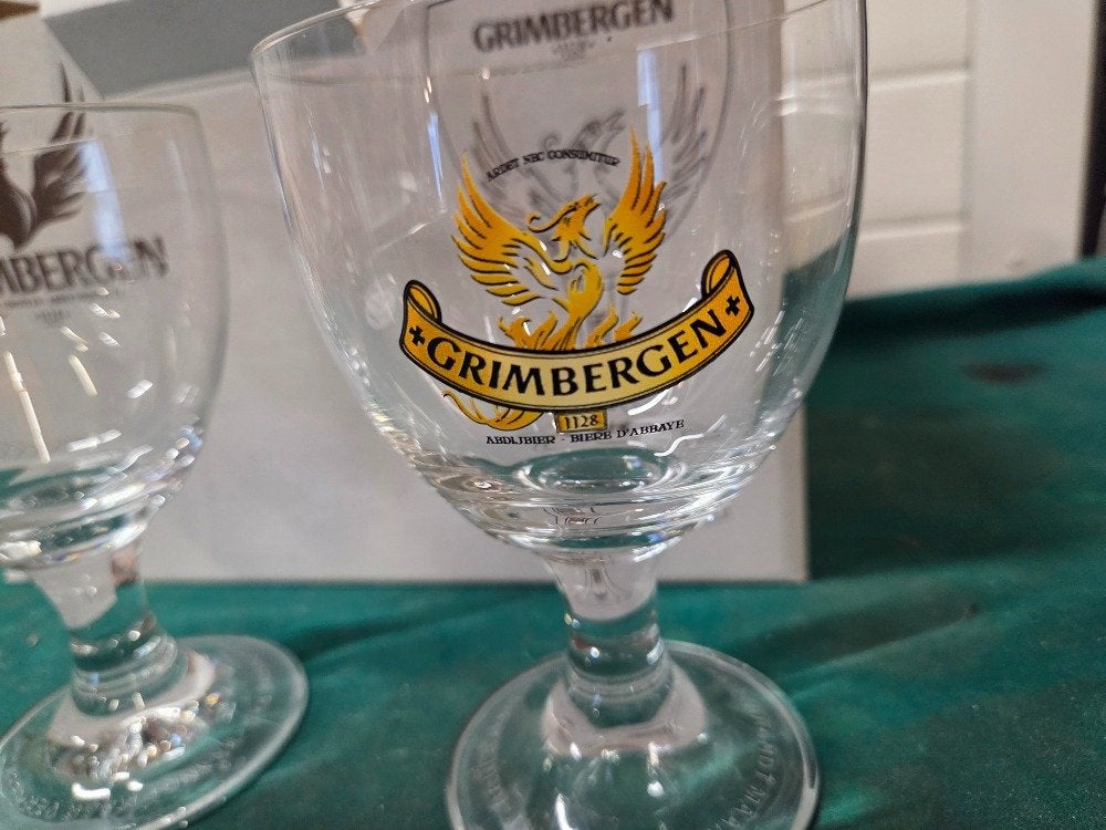 grimbergen glazen 0,25 cl nieuw 6 stuks, Ophalen of Verzenden, 'T Olde Gre-j, Info@toldegrej.nl, Endepoelstraat 20f Didam