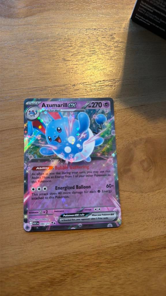 Ascended Heroes   Azumarill, Ophalen of Verzenden, Zo goed als nieuw