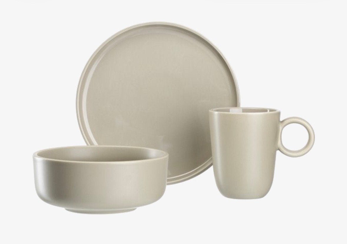 Leonardo Roma beige servies 6 of 12 personen - Nieuw!, Overige merken, Keramiek, Nieuw, Ophalen of Verzenden