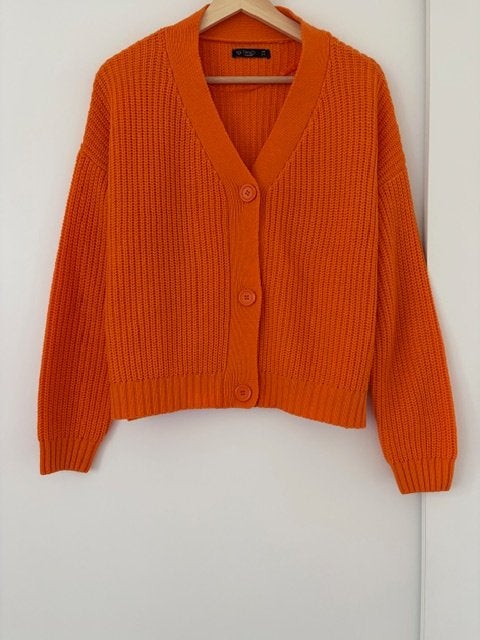 TRND gebreide vest maat M, Maat 38/40 (M), Verzenden, Oranje, Trend One