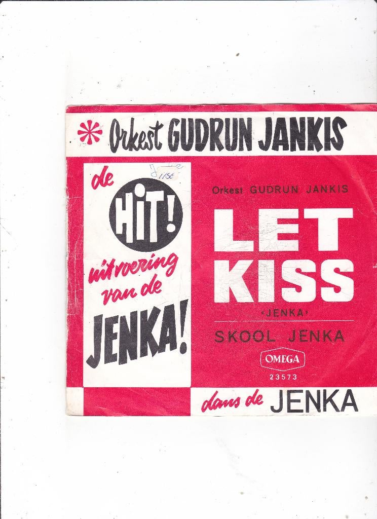 Single Orchestre Gudrun Jankis - Letkiss, Ophalen of Verzenden, Gebruikt, Pop