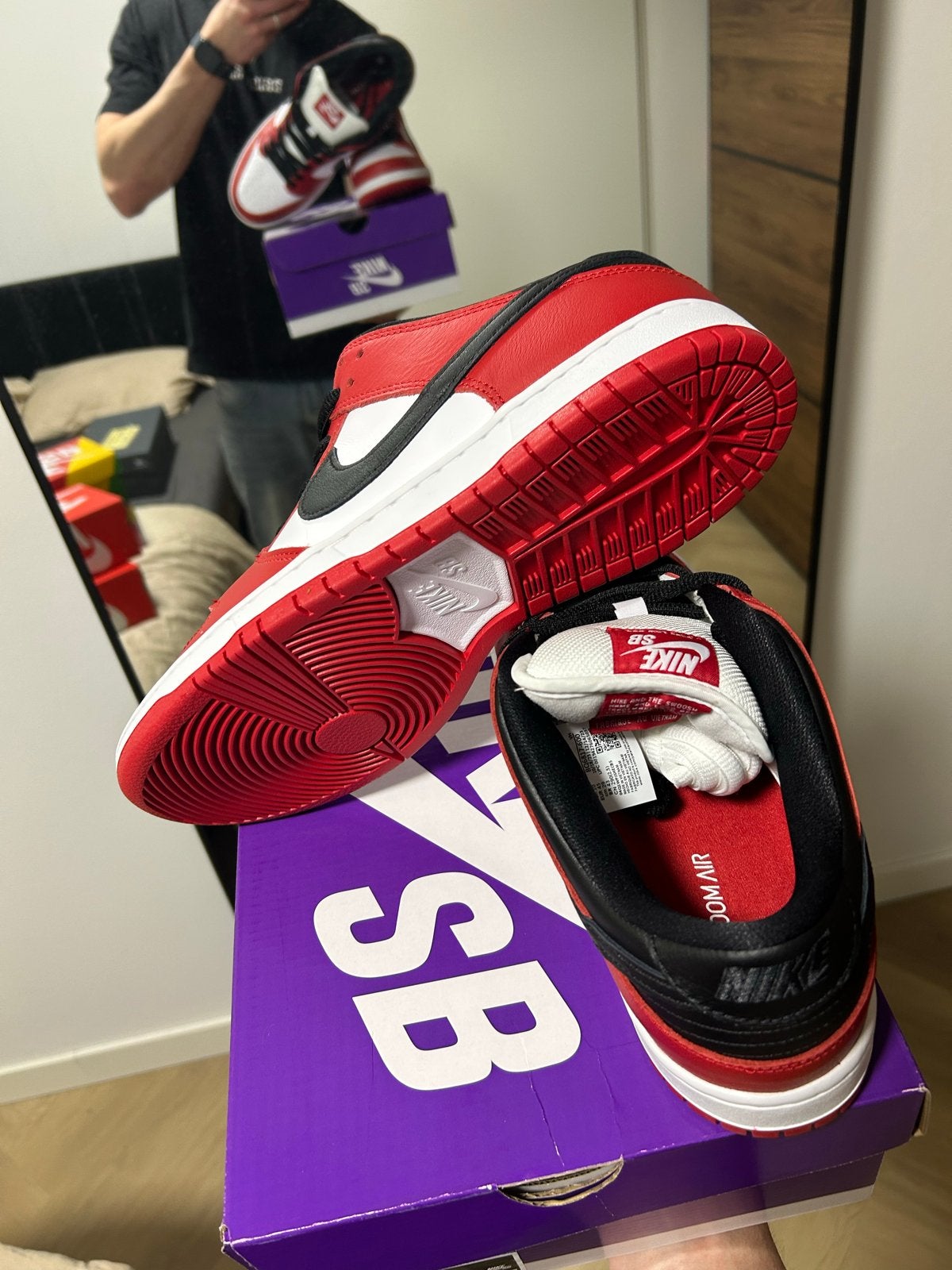 Nike SB Dunk Low Pro Chicago Maat 45, Ophalen of Verzenden, Nieuw, Overige kleuren, Sneakers of Gympen