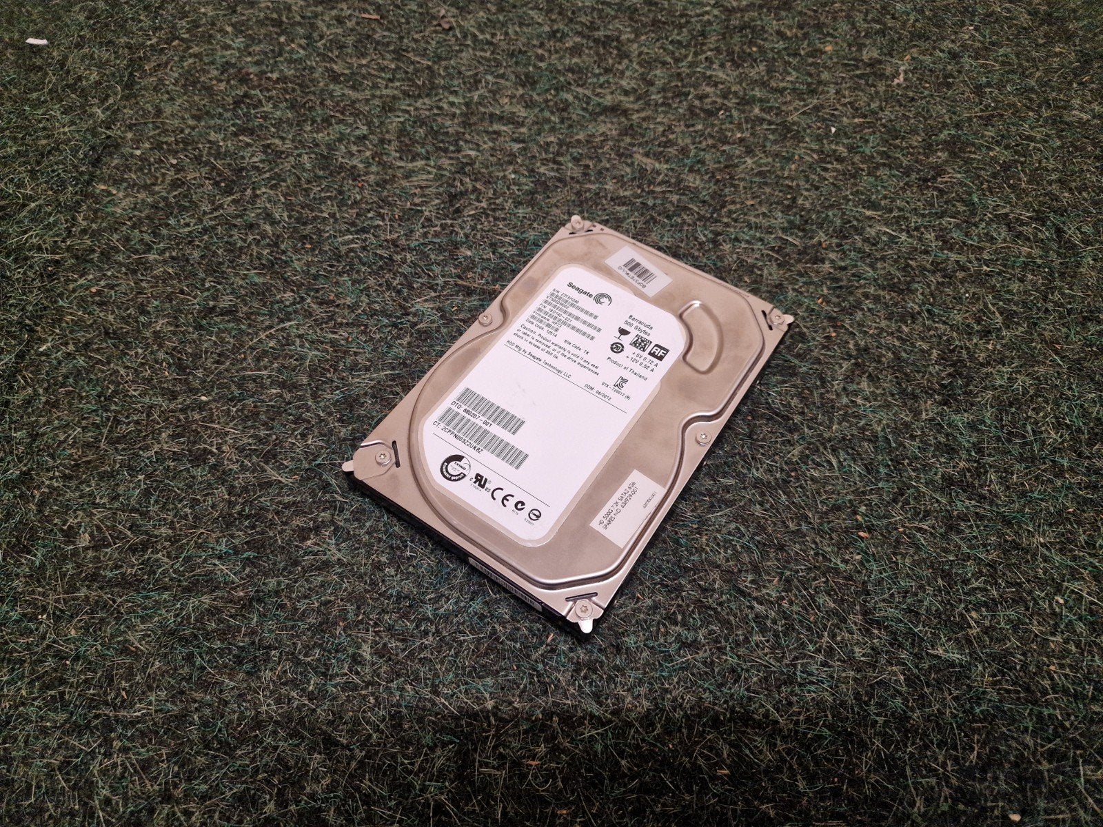 Seagate Barracuda ST500DM002 500GB SATA HDD, Computers en Software, Intern, Gebruikt, 500gb, Ophalen of Verzenden