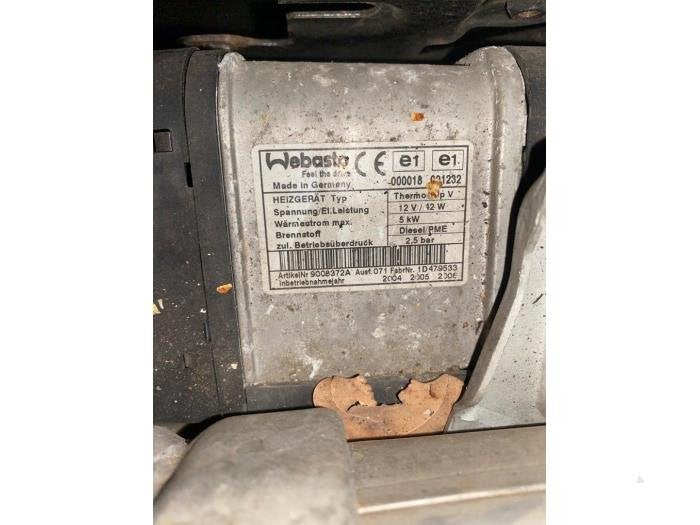 Standkachel van een Volkswagen Touran, Gebruikt, -, Volkswagen, -