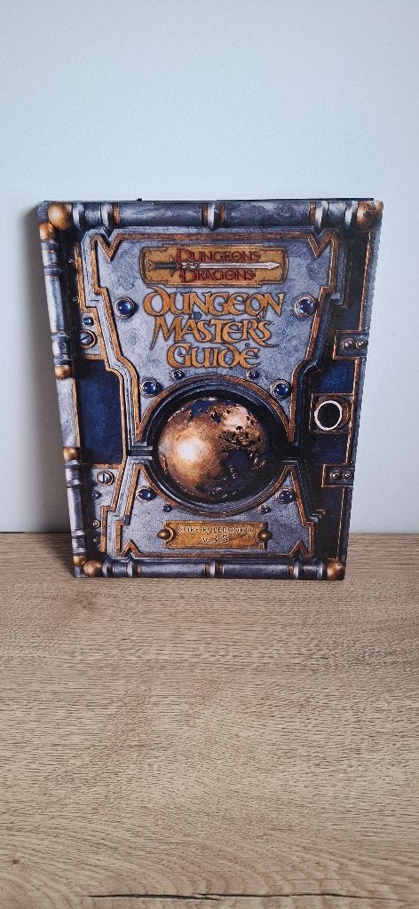 D&D Dungeon Master's Guide Core Rulebook II v3.5, Gebruikt, Wizards of the coast, Onbekend, Overige soorten